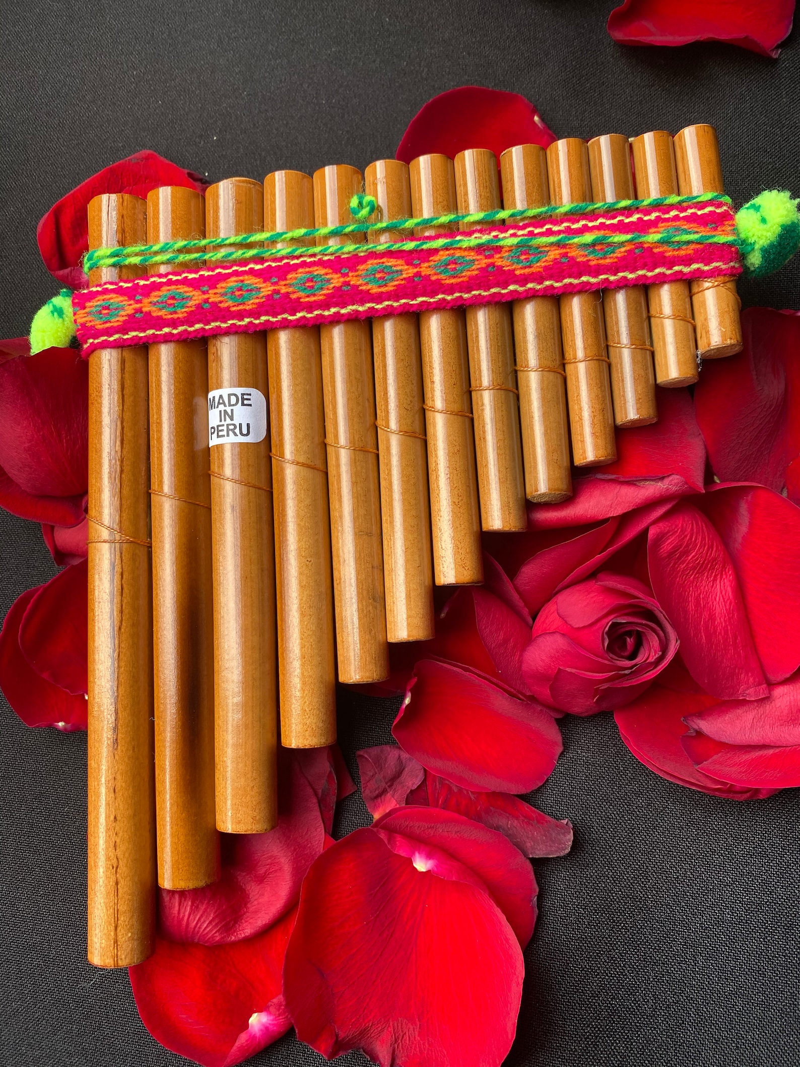 Peruvian Pan Flute/andeanpan Flute/peruvian Sounds/sound Etsy