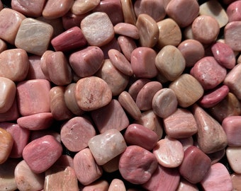 Cristales de rodonita (20 unidades) – Piedras curativas para el chakra del corazón