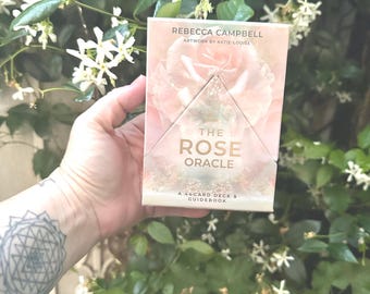 The Rose Oracle deck / Ancient Mother/ Goddess / Activating Oracle/Soul Alignment/ Rebecca Campbell/Ancient Wisdom/Sacred/Guidance/ Mystical