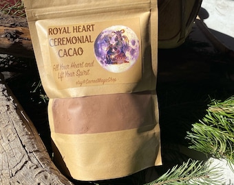 Cacao ceremonial guatemalteco orgánico, superalimento sagrado (227 g)