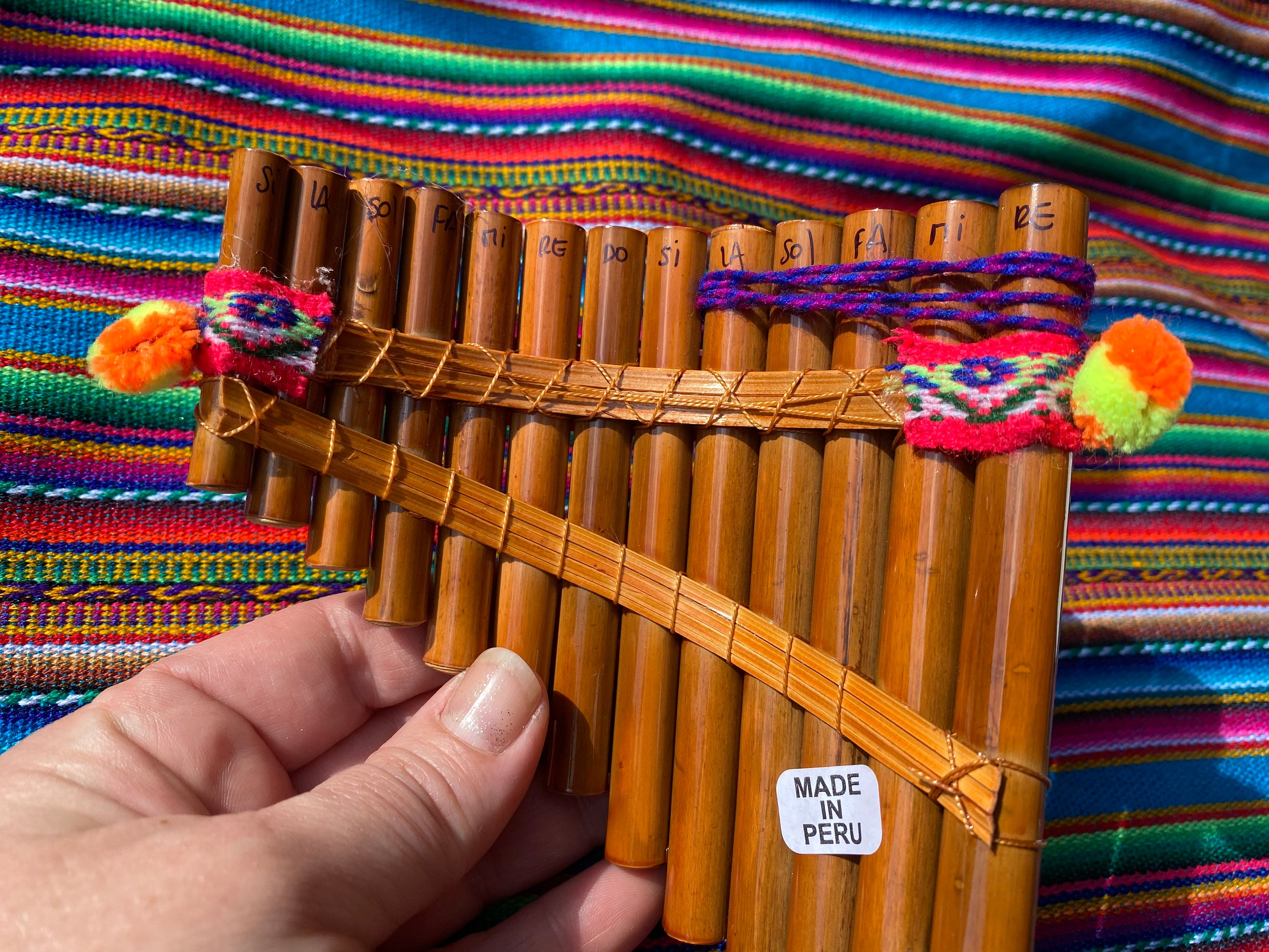 Peruvian pan flute/AndeanPan flute/Peruvian sounds/Sound Etsy