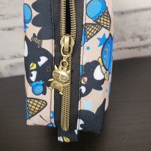 Medium Boxy Bag -  Spike Batz / Make Up Bag / Zipper Pouch / Travel bag / Essential Pouch