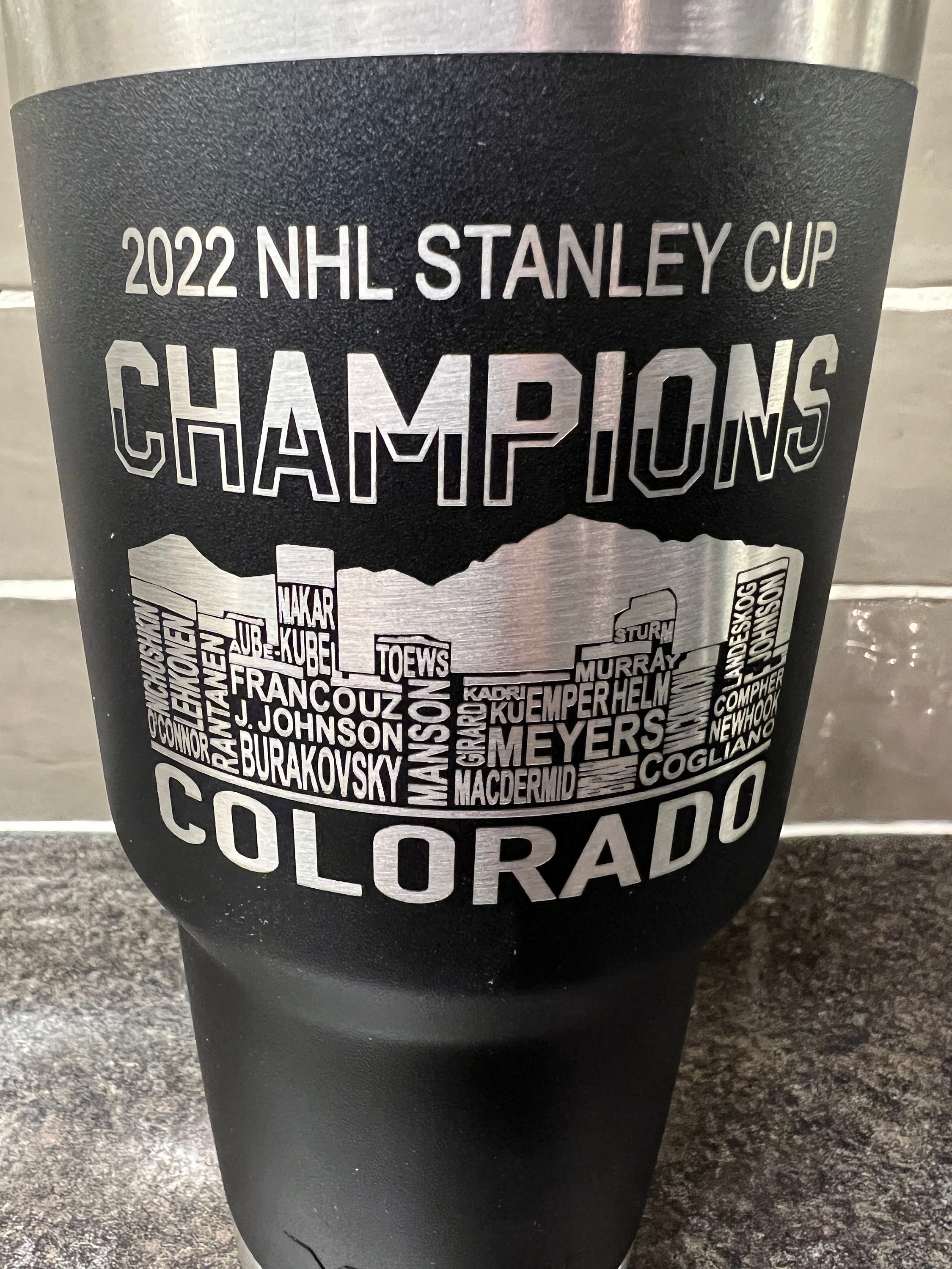 Tampa Bay Lightning 2021 Stanley Cup Champions 12oz. Bottle Cooler