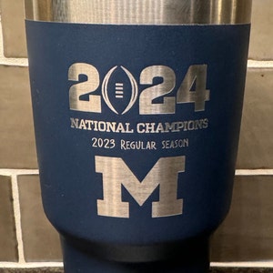 University of Michigan Yeti Etsy