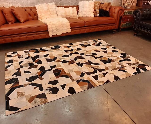 Genuine Cowhide Rug Luxury Natural Cowhide Rectangle Rug Cow Etsy UK