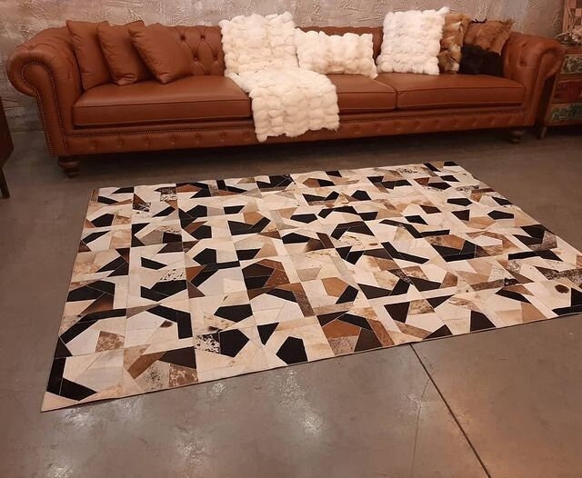 Genuine Cowhide Rug Luxury Natural Cowhide Rectangle Rug Cow Etsy UK
