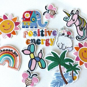 Funny Embroidered Patches, Retro Iron On Patch, Appliqué Badge