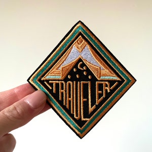 Traveler Aufnäher | Aufnäher / Bügelbild zum aufnähen / Aufbügeln WÄHLE DEIN DESIGN