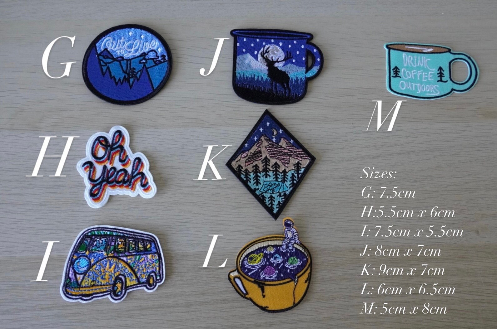 Adventure Embroidered Patch: Camping, Backpacking Iron-on Badge - Etsy