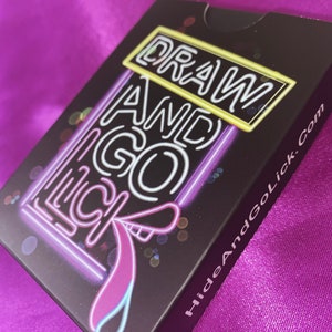 Draw And Go Lick Volume 1 - Adult Foreplay & Sex Card Game (18+) | For Couples / Groups