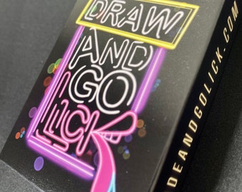 COMBO DEAL - Draw And Go Lick: Volume 1 + 2 - Adult Foreplay & Sex Card Game (18+) | For Couples / Groups