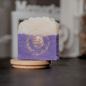 Lavender soap made from natural ingredients - Handmade soap - Bath soap - Organic Handmade Natural Soap - Eco friendly Biodegradable Vegan