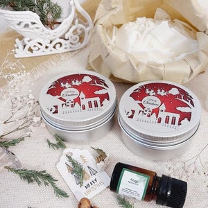 Merry Christmas Candle Making Kit | DIY Soy Candle Jar Kit | Handmade Candle Craft | Unique Holiday Gift | Cozy DIY Candle Set