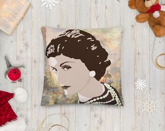 Coco Chanel Cuscino Etsy