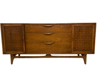 Lane Perception Mid Century Walnut Highboy Dresser, Mid Century Modern  Furniture