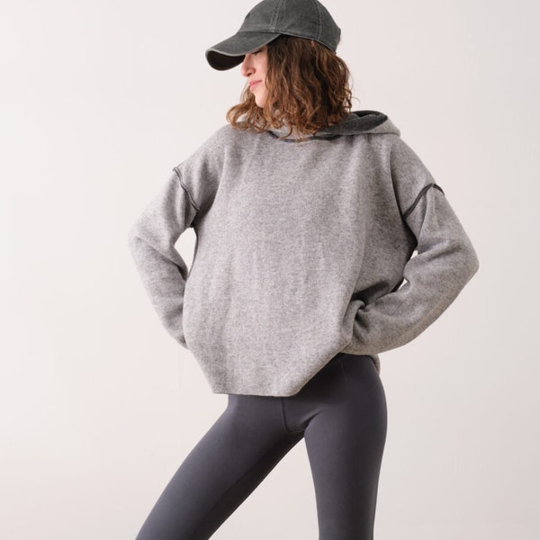 ECOVERO™ Doppelseitiger Hoodie