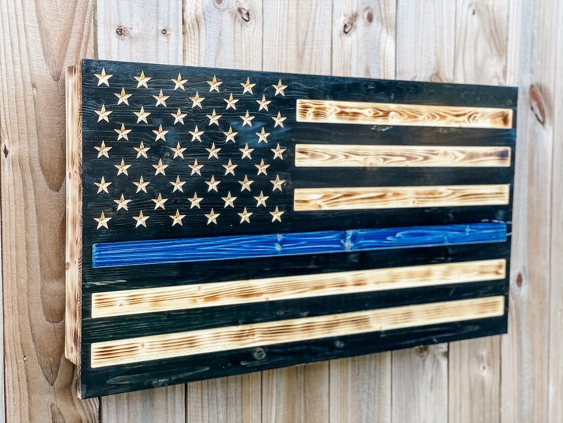 Rifle Hidden Gun Case Concealed American Flag Case Etsy