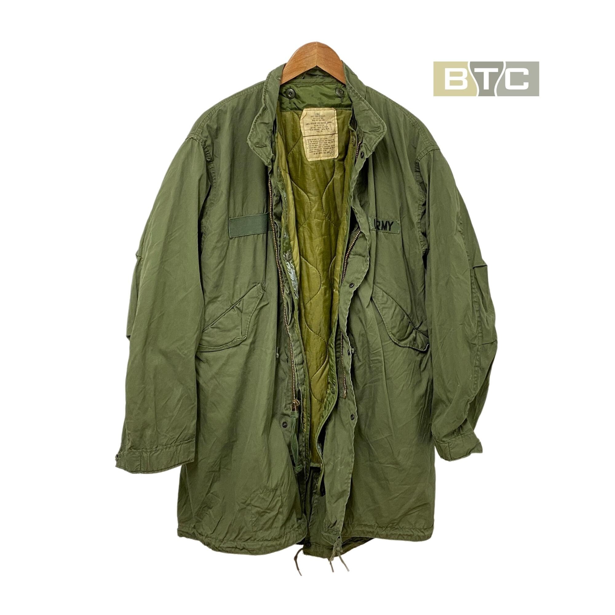 Fishtail Parka With Liner US M65 Size Ex/small-regular 1972