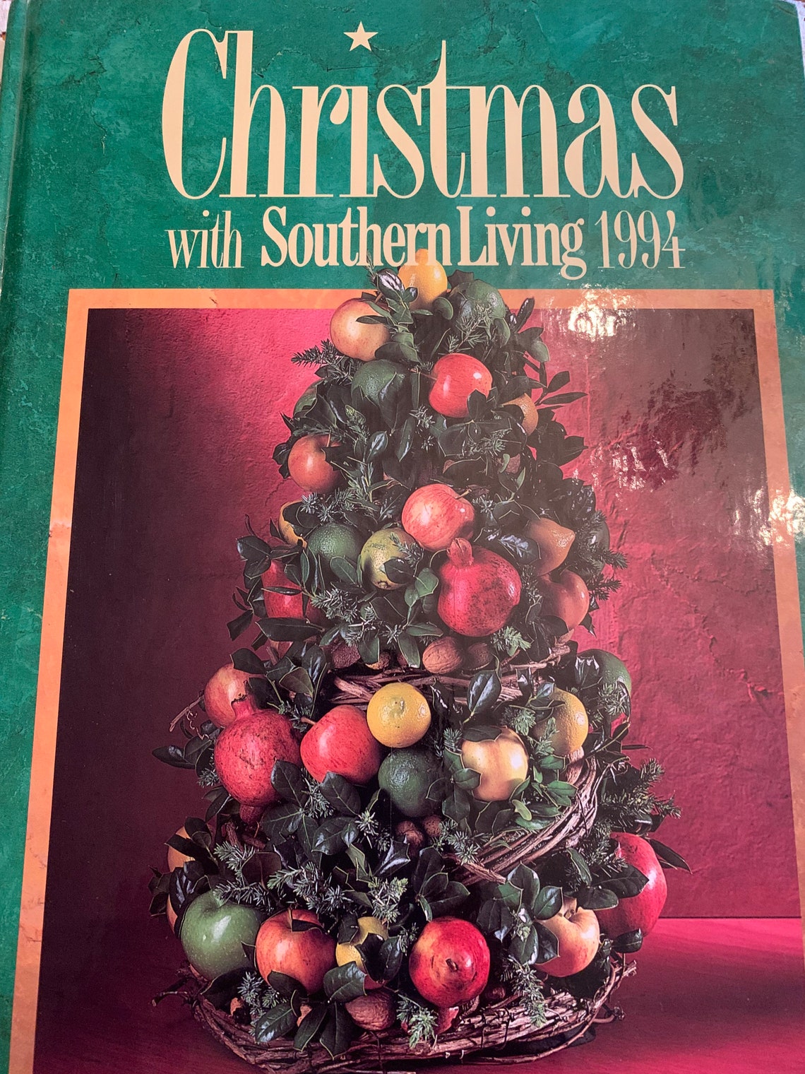 Christmas With Southern Living 1994 Hardcover Book Recipes Etsy UK