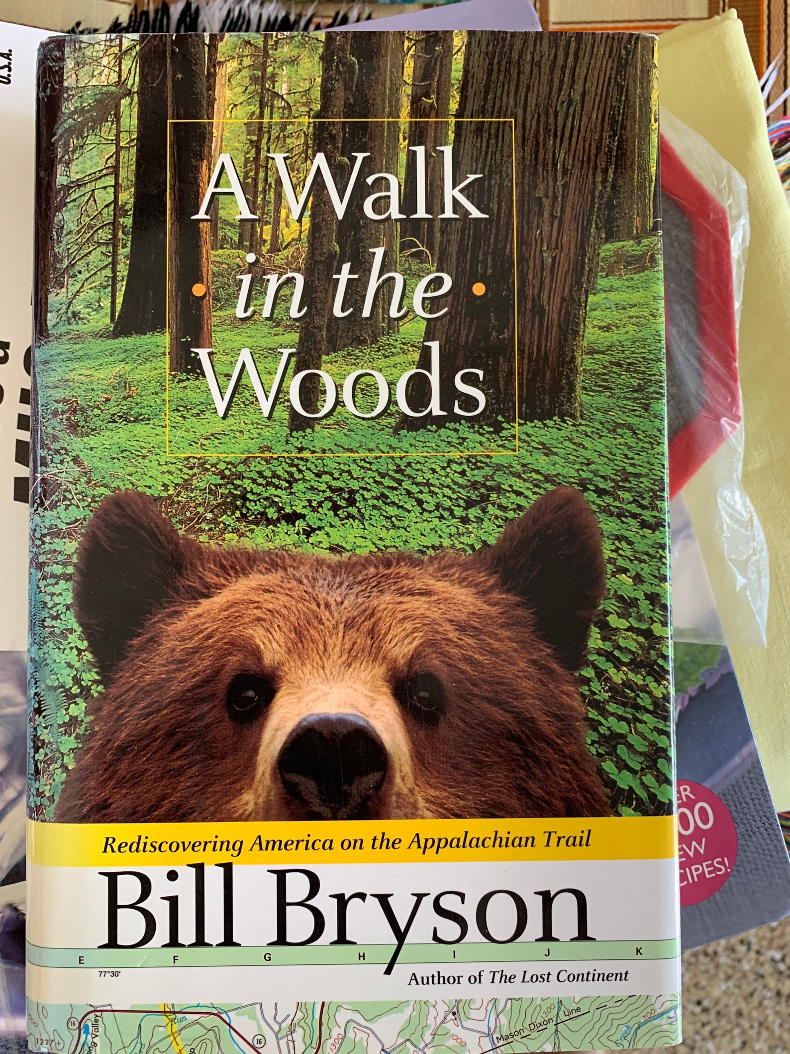 A Walk in the Woods by Bill Bryson Book 1998 Excellent Hiking Etsy