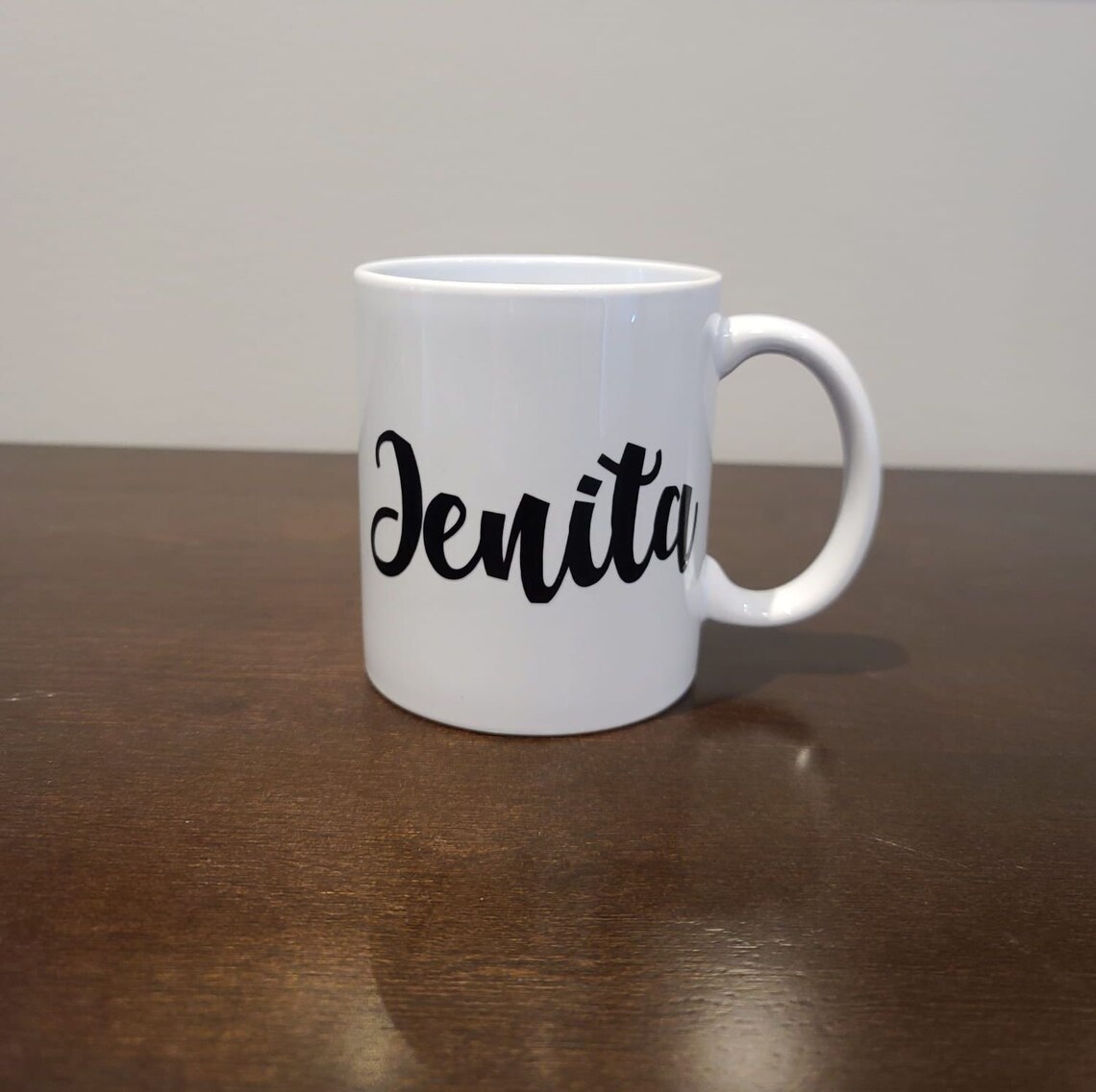Personalized Vinyl Decal Mugs Etsy UK
