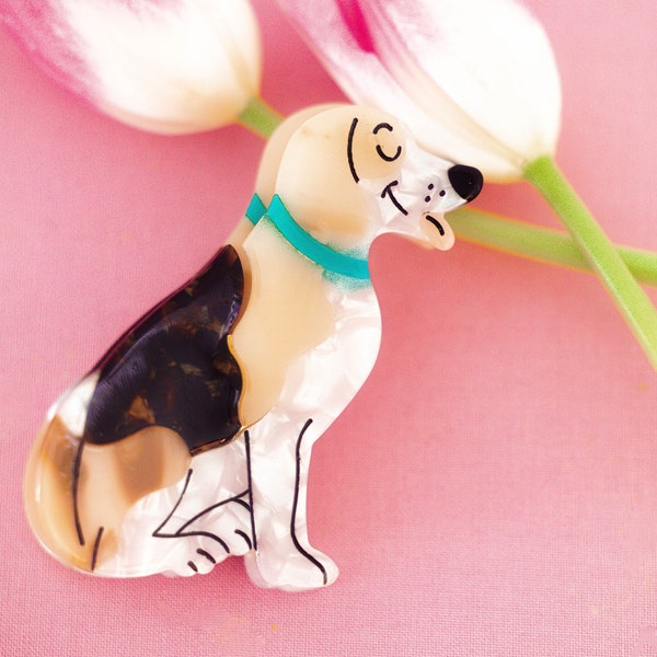 Beagle Hair Claw - Viral Dog Shaped Hair Clips