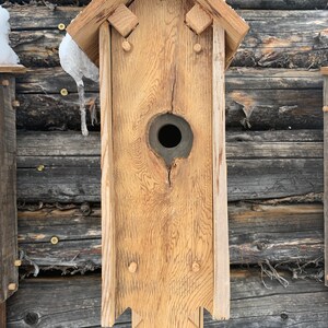 Handmade Rustic Wren Birdhouse