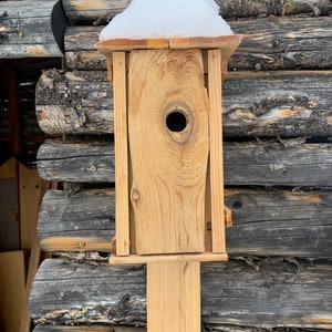 Handmade Rustic Wren Birdhouse