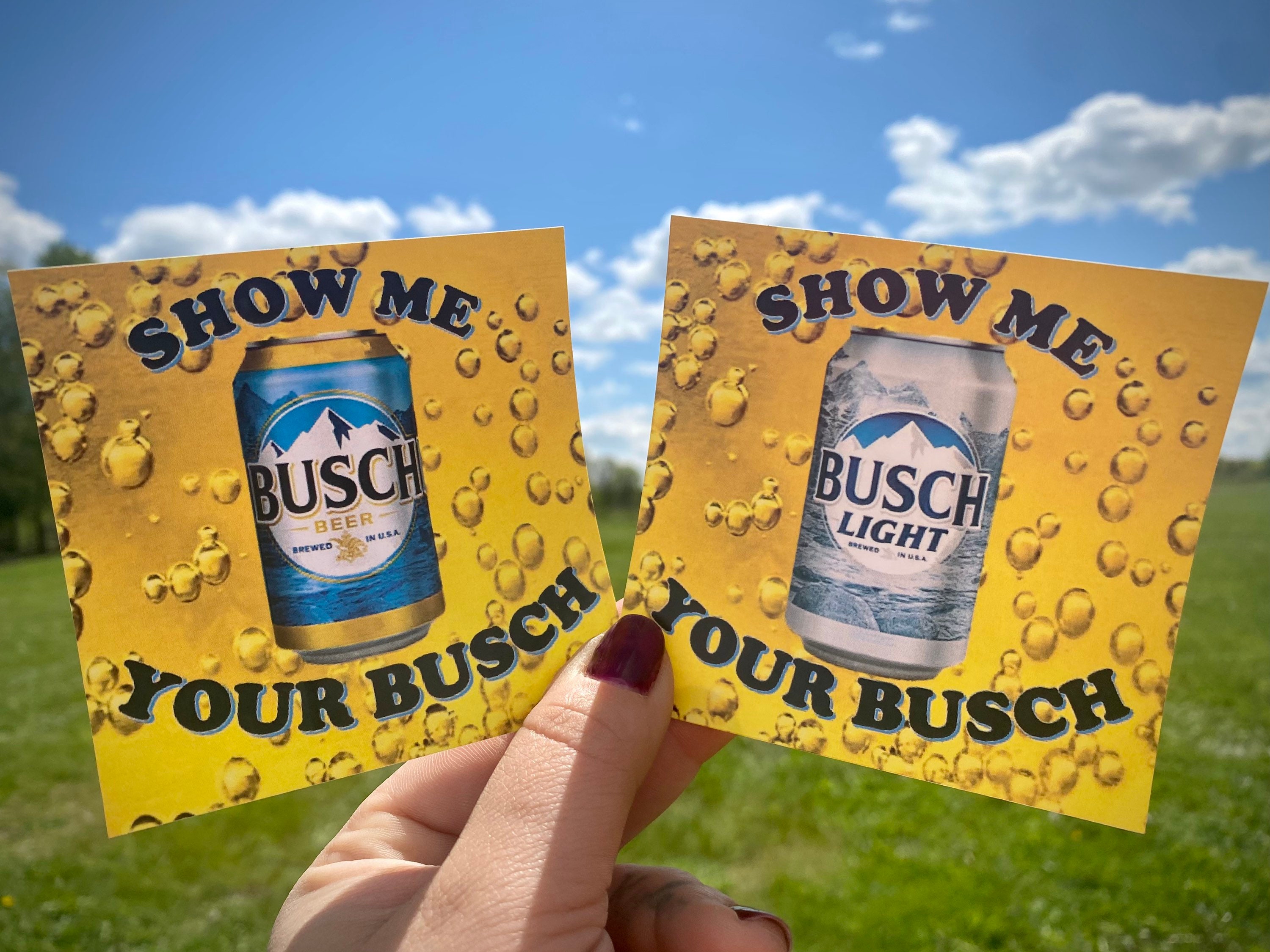 3.5 Show Me Your Busch Busch Heavy or Busch Light Fade Etsy