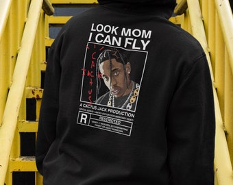 Travis Scott Look Mom I Can Fly Cactus Jack Astroworld | Etsy