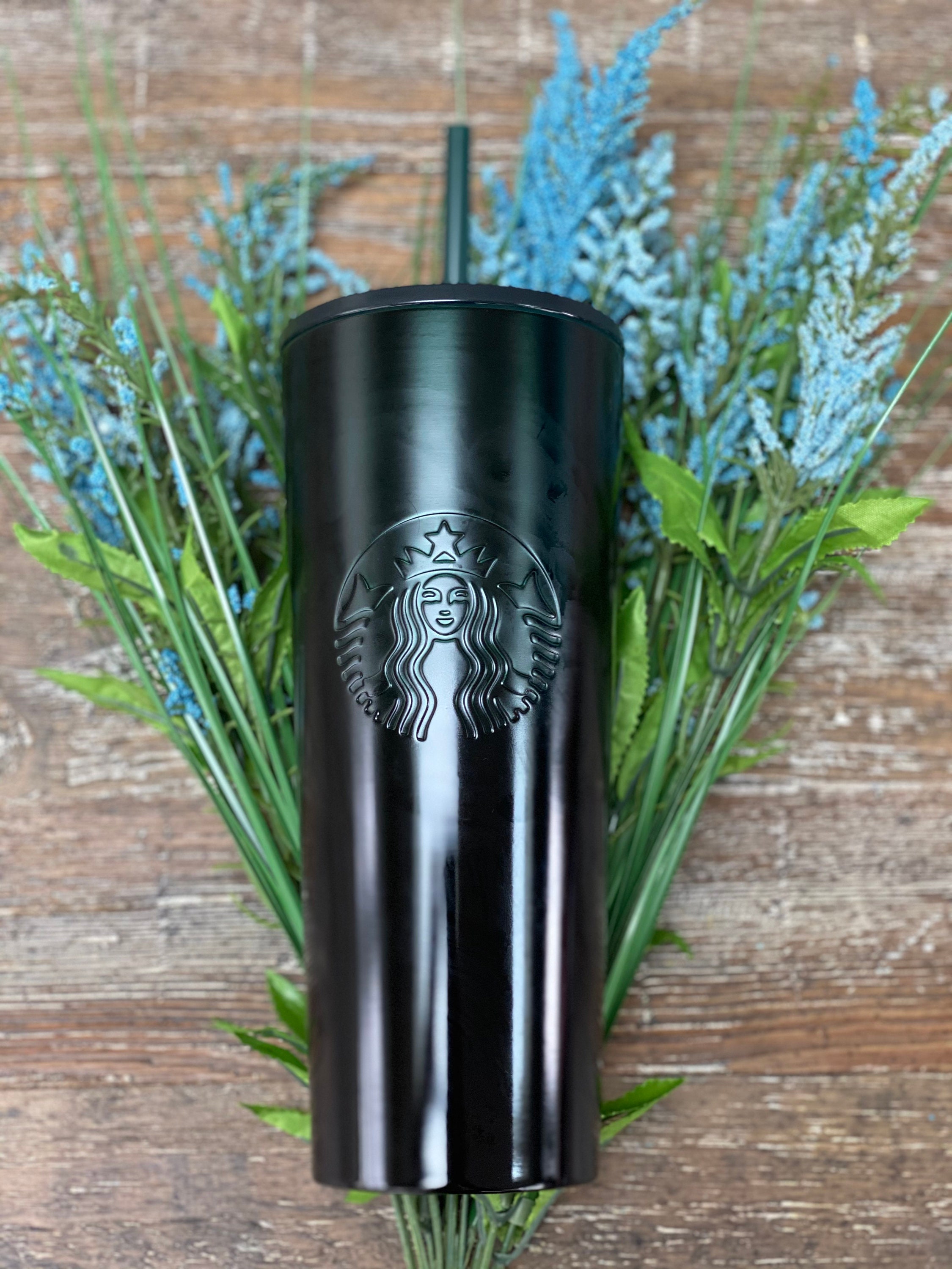 Stainless Steel Starbucks Double Walled 24 oz Cold Cup // Etsy