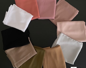 Crinkle chiffon hijabs