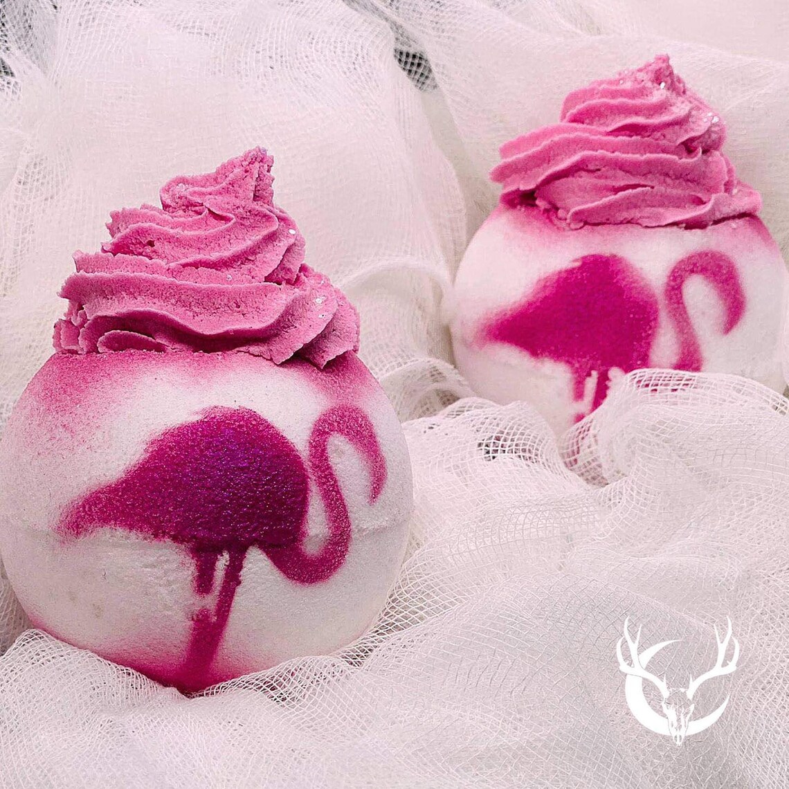 The Flamingo Bath bomb handmade bath bomb flamingo bath Etsy