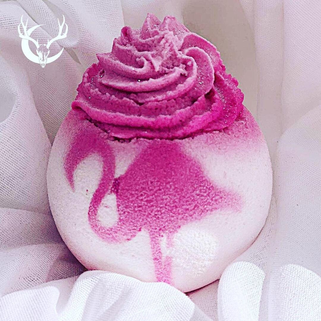 The Flamingo Bath Bomb Handmade Bath Bomb Flamingo Bath Bombs Gifts for