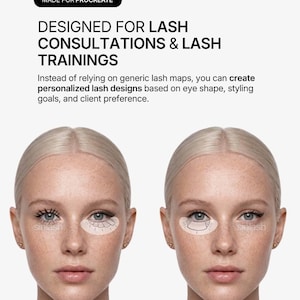 Procreate Lash Brushes | Digital Lash Styles & Mappings