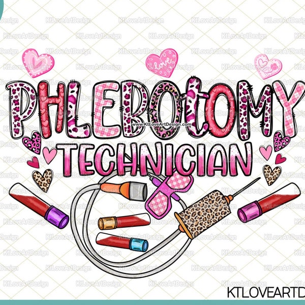 Vday Phlebotomist Png, Lab Png, Phlebotomy Technician Png, Vday Nurse Png, Valentines Nurse, Pink Nurse Sublimation, PNG Sublimation Design