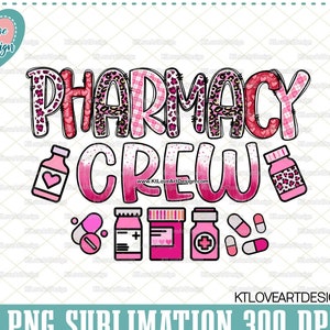 Pharmacy Valentine Png, Pharmacy Crew Png, Technik Farmacji, Technik Farmacji, rysowane ręcznie, Sublimacja, Projekt sublimacji PNG