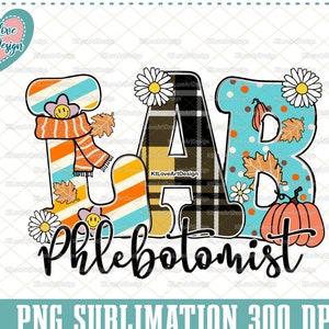 Thanksgiving Phlebotomist Png, Labor Png, Phlebotomist Png, Herbst Krankenschwester Png, Dankbare Krankenschwester, Retro Krankenschwester Sublimation, PNG Sublimationsdesign