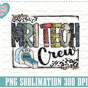 &quot;Vintage MRI Tech Crew PNG - &quot;&quot;Buffalo&quot;&quot; Sublimationsdruck (Digitaler Download)&quot;