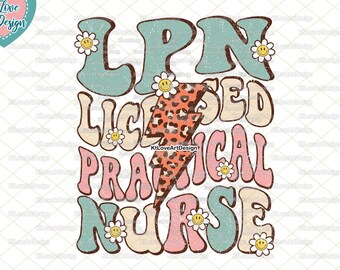 Lpn PNG, Fall Sublimation Design, Fall Png, Autumn Sublimation,Retro Fall designs, Cute fall png, Fall nurse, nursing sublimations, Rn lpn