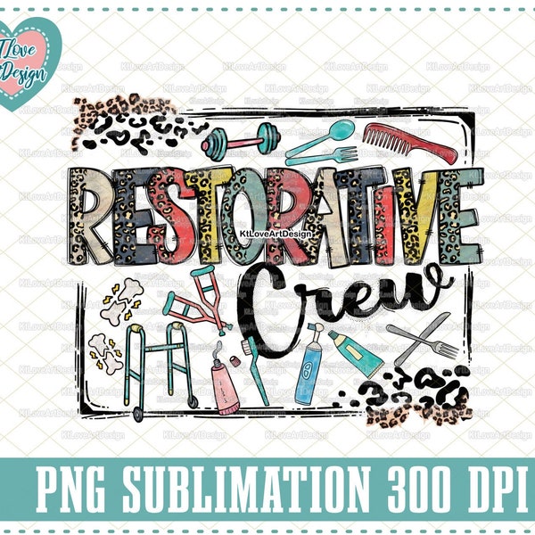 Restorative aide svg Etsy México