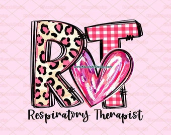 Valentine Respiratory Png, Respiratory Therapist Png, Respiratory Png, Retro Valentine Nurse PNG Sublimation Design