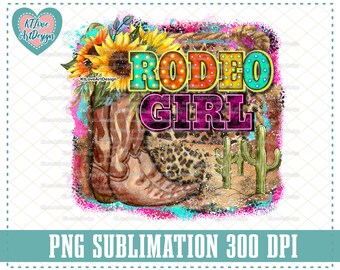 Rodeo Girl Png, Rodeo Png, Western Png, Cowgirl Png, Country Girl Sublimation, hand drawn, Sublimation, PNG Sublimation Design