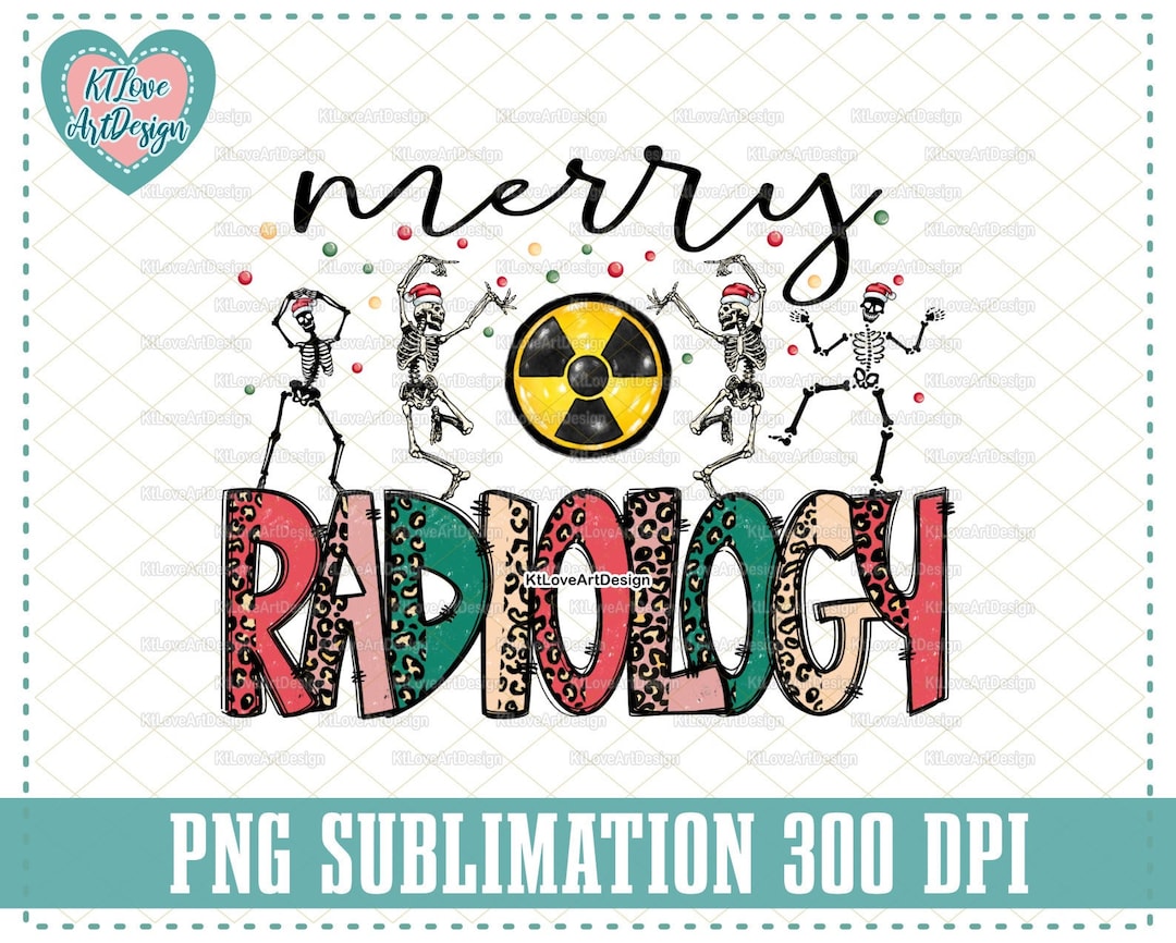 Radiology Christmas Png, Rad Tech Life, Merry Radiology PNG, Christmas