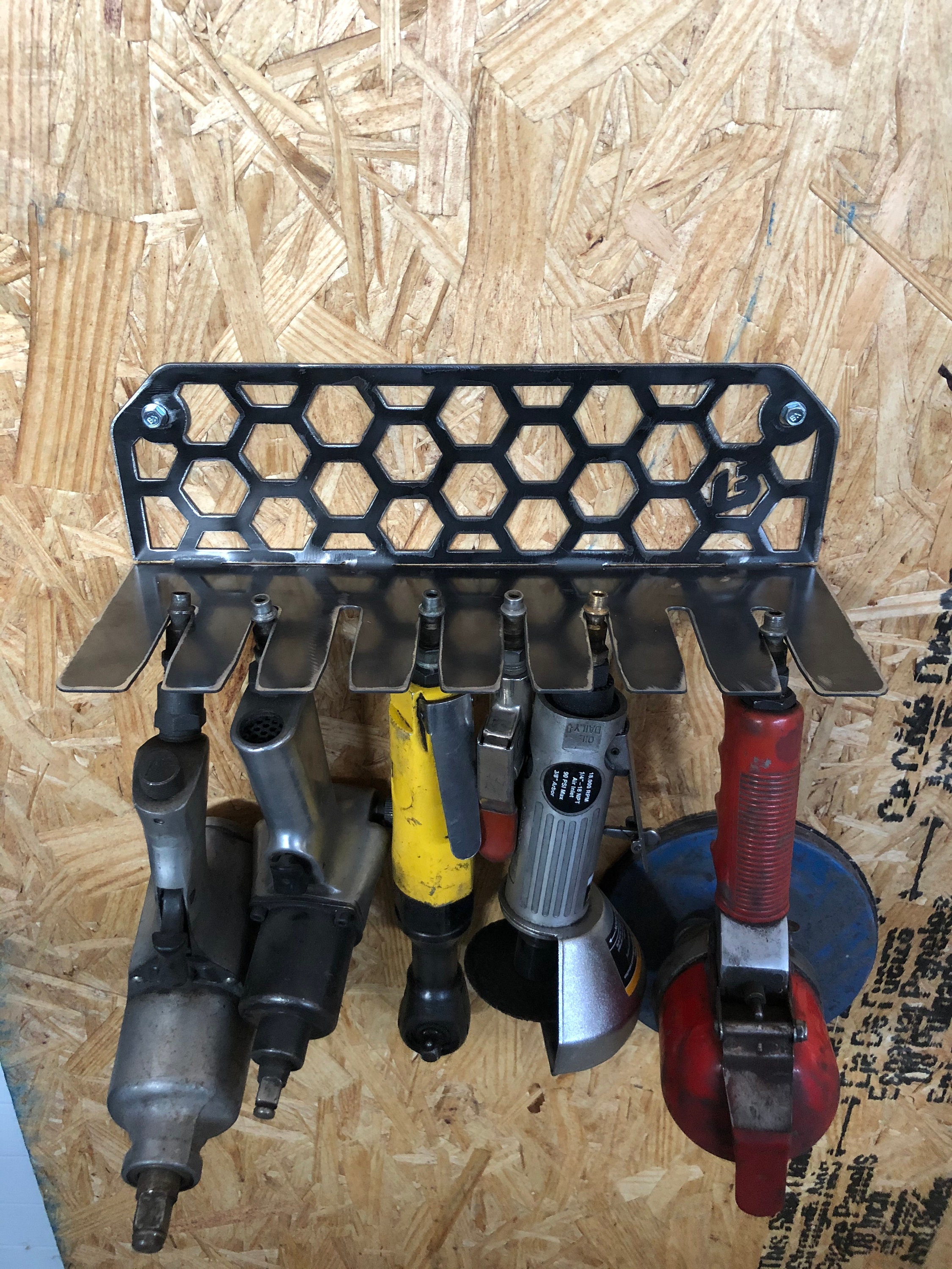 Hanging Air Tool Organizer Hanging Air Tools Air Tool Etsy