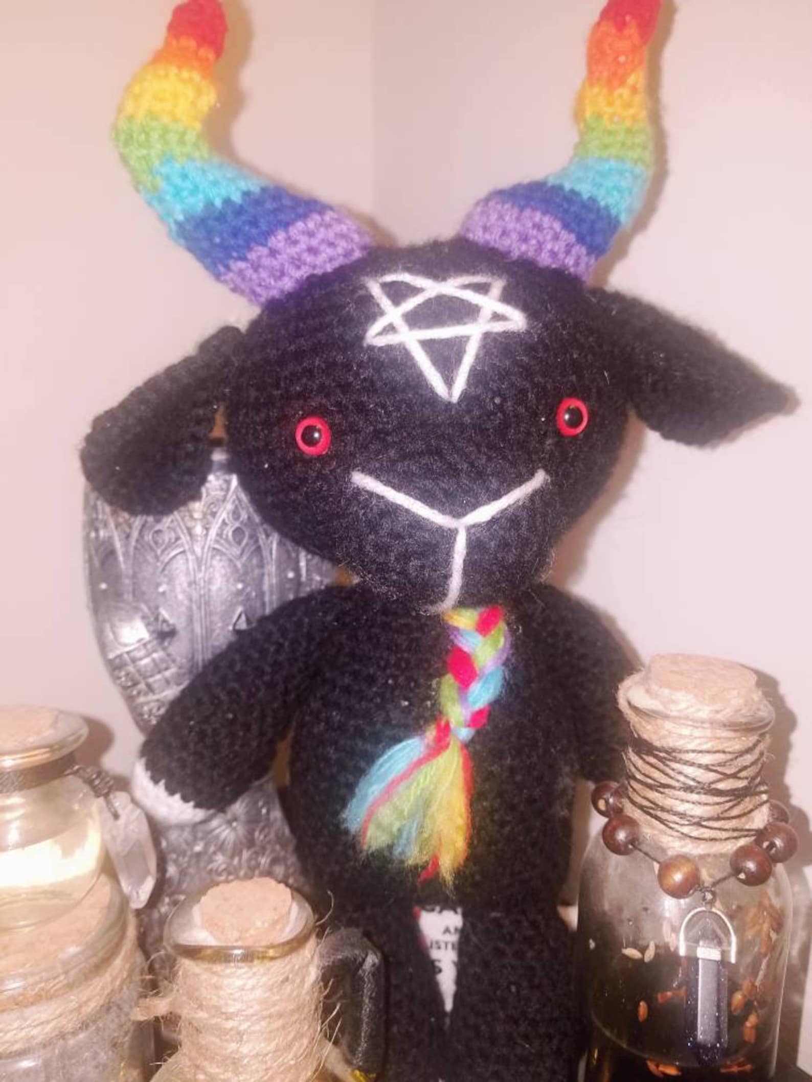 baphomet plush squishable baphomet plush squishable