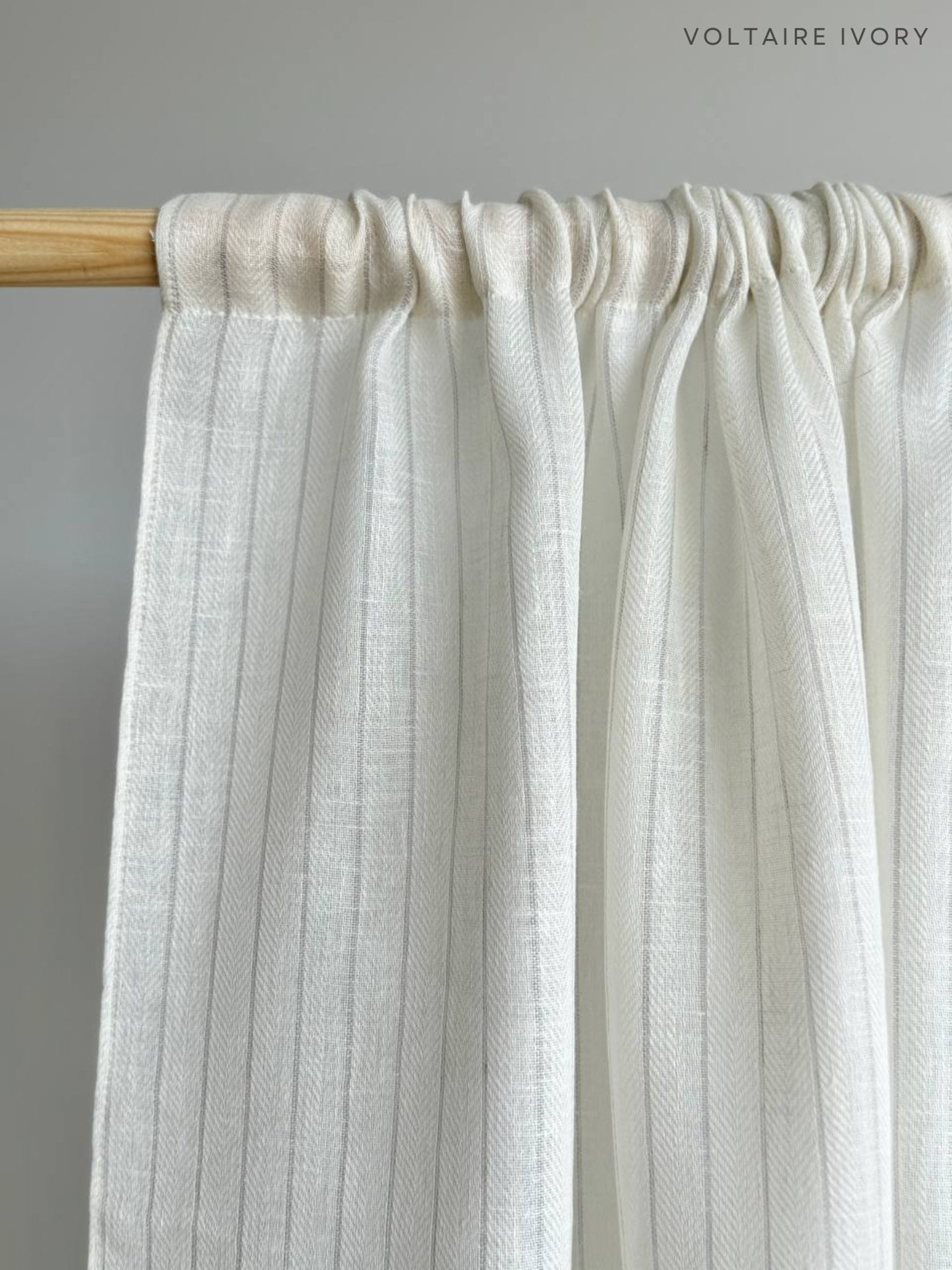 Striped Сafe Curtains Linen / Lace Scandinavian Cafe Curtain / Custom ...