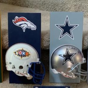 Mini casque de football NFL/COLLEGE WALL (1) Affichage personnalisé