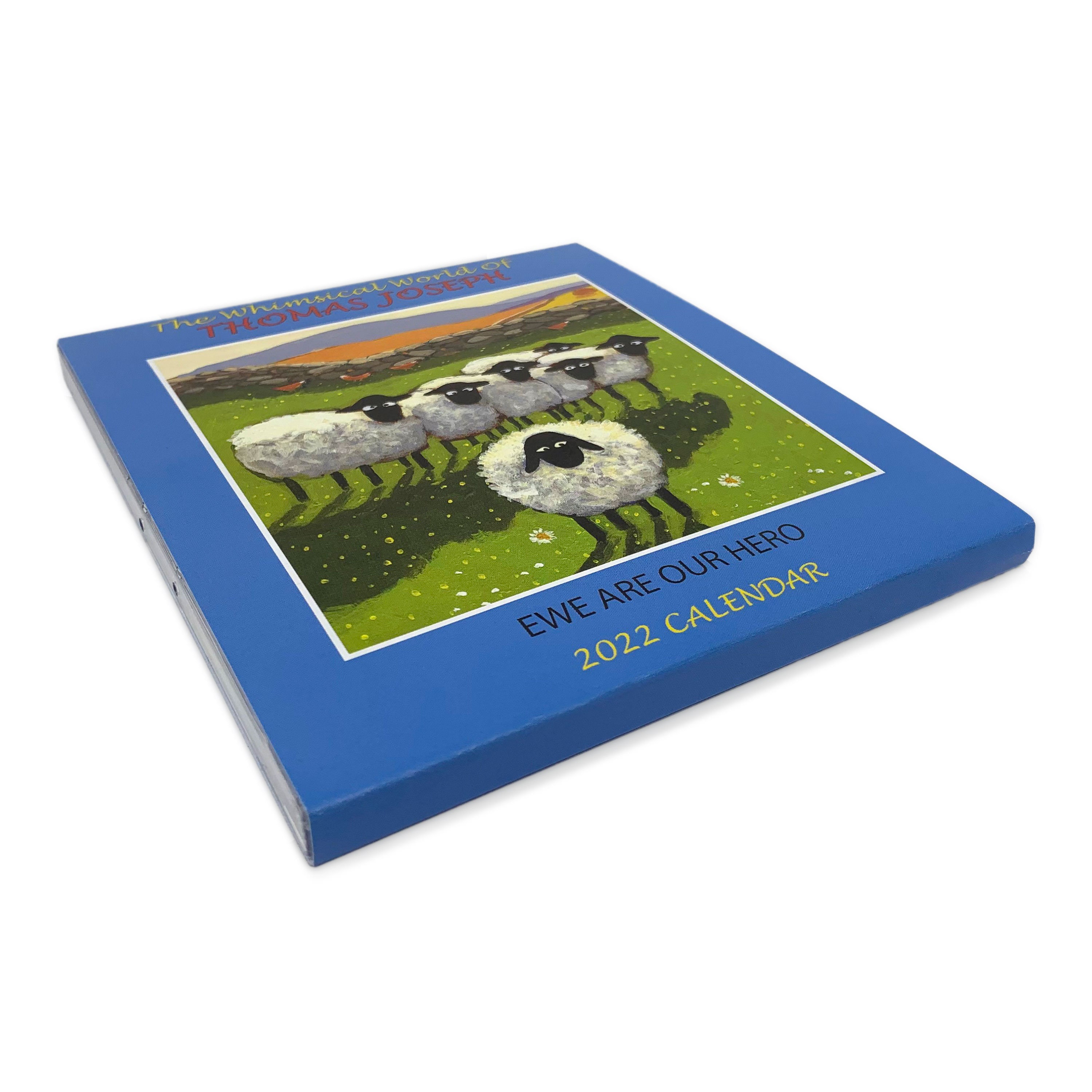 2022 Desk Calendar by Thomas Joseph Sheep Calendar Irish Etsy