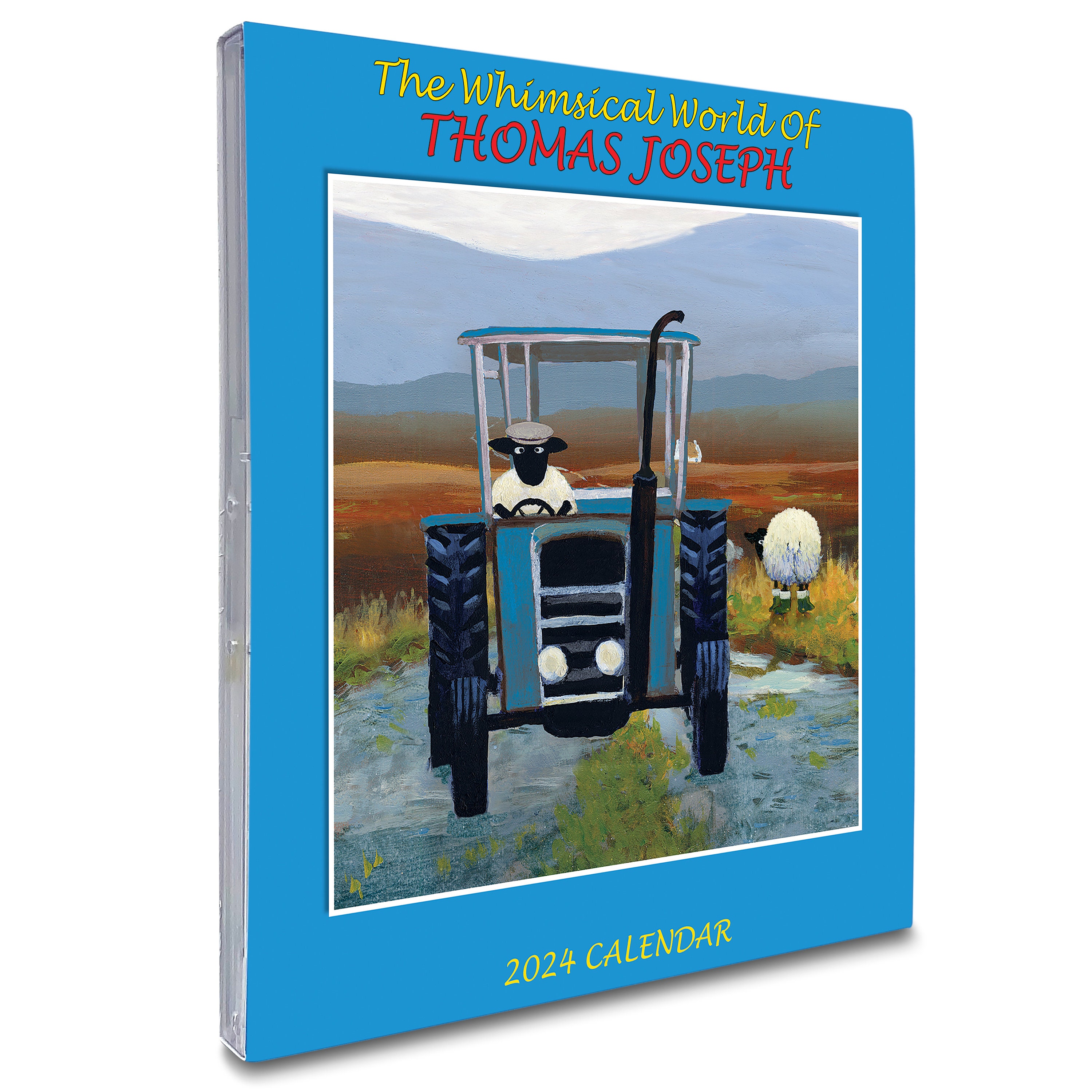 2024 Desk Calendar by Thomas Joseph Sheep Calendar Irish Desk Calendar